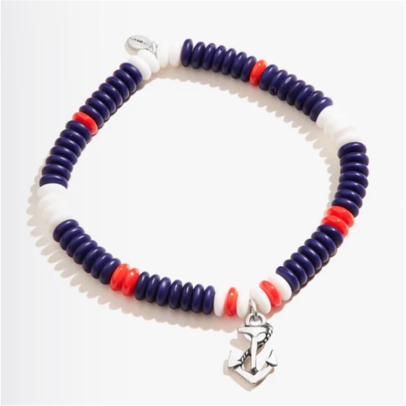 Alex and Ani Anchor Stretch Bracelet - Picture 5 of 8